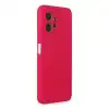 Xiaomi Redmi Note 12 4g Kılıf Nano İçi Kadife Silikon - Pembe