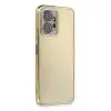 Xiaomi Redmi Note 12 4g Kılıf Razer Lensli Silikon - Gold