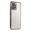 Xiaomi Redmi Note 12 4g Kılıf Razer Lensli Silikon - Siyah