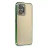 Xiaomi Redmi Note 12 4g Kılıf Razer Lensli Silikon - Yeşil