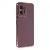Xiaomi Redmi Note 12 4g Kılıf Volet Silikon - Mor