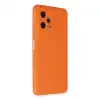 Xiaomi Redmi Note 12 5g Kılıf Nano İçi Kadife Silikon - Turuncu