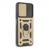 Xiaomi Redmi Note 12 5g Kılıf Pars Lens Yüzüklü Silikon - Gold