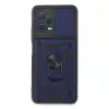 Xiaomi Redmi Note 12 5g Kılıf Pars Lens Yüzüklü Silikon - Lacivert