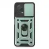 Xiaomi Redmi Note 12 5g Kılıf Pars Lens Yüzüklü Silikon - Yeşil