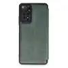 Xiaomi Redmi Note 12 Pro 4g Kılıf Flip Cover - Koyu Yeşil