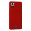 Xiaomi Redmi Note 12 Pro 4g Kılıf Kelvin Kartvizitli Silikon - Kırmızı