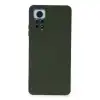 Xiaomi Redmi Note 12 Pro 4g Kılıf Nano İçi Kadife Silikon - Koyu Yeşil