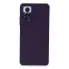 Xiaomi Redmi Note 12 Pro 4g Kılıf Nano İçi Kadife Silikon - Mor