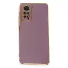 Xiaomi Redmi Note 12 Pro 4g Kılıf Volet Silikon - Mor