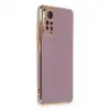 Xiaomi Redmi Note 12 Pro 4g Kılıf Volet Silikon - Mor