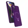 Xiaomi Redmi Note 12 Pro 4g Regal Magsafe Standlı Kapak - Derin Mor