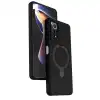 Xiaomi Redmi Note 12 Pro 4g Regal Magsafe Standlı Kapak - Siyah