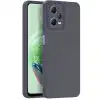 Xiaomi Redmi Note 12 Pro 5g Kılıf Nano İçi Kadife Silikon - Gri
