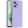 Xiaomi Redmi Note 12 Pro 5g Kılıf Nano İçi Kadife Silikon - Lila