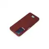 Xiaomi Redmi Note 12s Kılıf Kelvin Kartvizitli Silikon - Bordo
