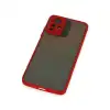 Xiaomi Redmi Note 12s Kılıf Montreal Silikon Kapak - Kırmızı