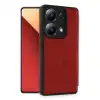 Xiaomi Redmi Note 13 4g Kılıf Flip Cover - Kırmızı