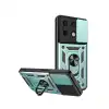 Xiaomi Redmi Note 13 4g Kılıf Pars Lens Yüzüklü Silikon - Yeşil