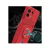 Xiaomi Redmi Note 13 4g Kılıf Zuma Kartvizitli Yüzüklü Silikon - Pembe