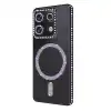 Xiaomi Redmi Note 13 Pro 4g Joke Simli Magneticsafe Kılıf - Derin Mor