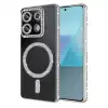 Xiaomi Redmi Note 13 Pro 4g Joke Simli Magneticsafe Kılıf - Gümüş