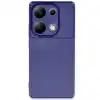 Xiaomi Redmi Note 13 Pro 4g Kılıf Auto Focus Karbon Kapak - Lacivert