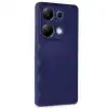 Xiaomi Redmi Note 13 Pro 4g Kılıf Bibercas Silikon Kapak - Lacivert