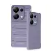 Xiaomi Redmi Note 13 Pro 4g Kılıf Bibercas Silikon Kapak - Lila
