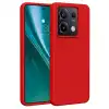 Xiaomi Redmi Note 13 Pro 4g Kılıf First Silikon - Kırmızı