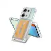 Xiaomi Redmi Note 13 Pro 4g Kılıf Kart Şeffaf Silikon - Şeffaf