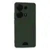 Xiaomi Redmi Note 13 Pro 4g Kılıf Kelvin Kartvizitli Silikon - Koyu Yeşil