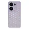Xiaomi Redmi Note 13 Pro 4g Kılıf Petek Silikon Kapak - Lila
