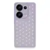 Xiaomi Redmi Note 13 Pro 4g Kılıf Petek Silikon Kapak - Lila