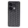 Xiaomi Redmi Note 13 Pro 4g Kılıf Petek Silikon Kapak - Siyah
