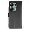 Xiaomi Redmi Note 13 Pro 4g Kılıf Trend S Plus Kapaklı Kılıf - Siyah