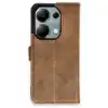 Xiaomi Redmi Note 13 Pro 4g Kılıf Trend S Plus Kapaklı Kılıf - Taba
