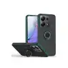 Xiaomi Redmi Note 13 Pro 4g Montreal Yüzüklü Silikon Kapak - Yeşil