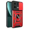 Xiaomi Redmi Note 13 Pro 4g Pars Lens Yüzüklü Silikon - Kırmızı