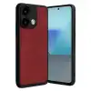 Xiaomi Redmi Note 13 Pro 5g Kılıf Aras Deri Kapak - Kırmızı