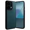 Xiaomi Redmi Note 13 Pro 5g Kılıf Aras Deri Kapak - Koyu Yeşil