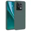 Xiaomi Redmi Note 13 Pro 5g Kılıf First Silikon - Koyu Yeşil