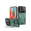Xiaomi Redmi Note 13 Pro 5g Kılıf Joy Lens Standlı Kapak - Koyu Yeşil