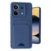 Xiaomi Redmi Note 13 Pro 5g Kılıf Kelvin Kartvizitli Silikon - Lacivert