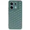 Xiaomi Redmi Note 13 Pro 5g Kılıf Petek Silikon Kapak - Koyu Yeşil