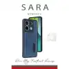 Xiaomi Redmi Note 13 Pro 5g Kılıf Sara Kartvizitli Deri Kılıf - Taba