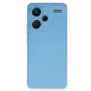 Xiaomi Redmi Note 13 Pro Plus Kılıf Nano İçi Kadife Silikon - Mavi