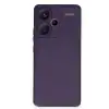 Xiaomi Redmi Note 13 Pro Plus Kılıf Nano İçi Kadife Silikon - Mor
