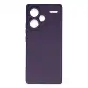 Xiaomi Redmi Note 13 Pro Plus Kılıf Nano İçi Kadife Silikon - Mor