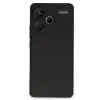 Xiaomi Redmi Note 13 Pro Plus Kılıf Nano İçi Kadife Silikon - Siyah